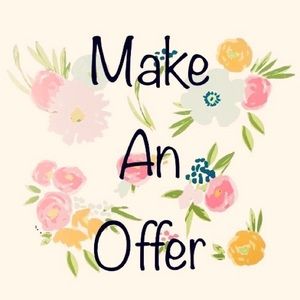 Reasonable offers accepted